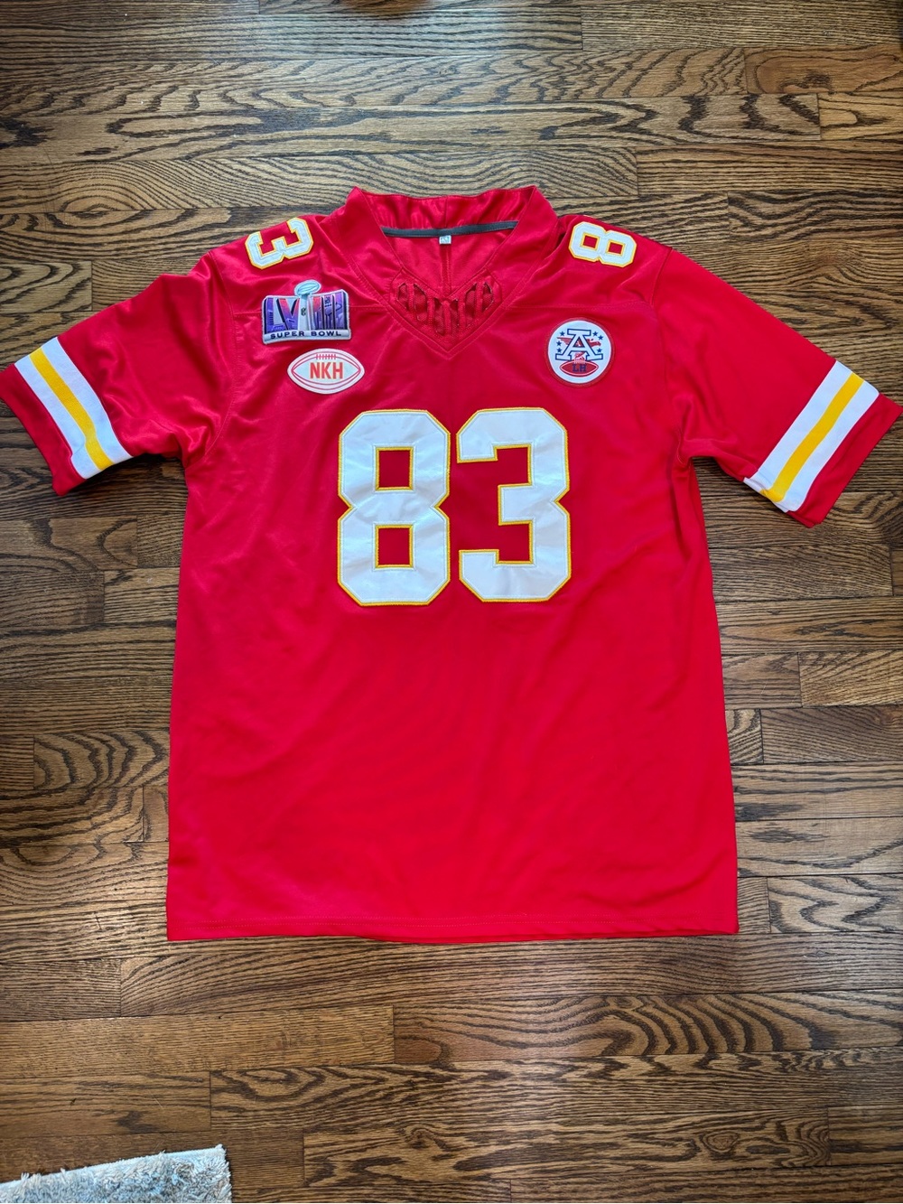 Kansas City Chiefs Super Bowl LVII Football Jersey - Noah Gray